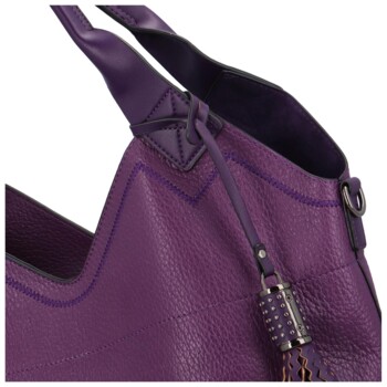 Dámska kabelka do ruky fialová - Maria C Aliya