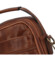 Trendy pánska crossbody taška s uchom tmavohnedá - Paolo bags Marlin