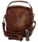 Trendy pánska crossbody taška s uchom tmavohnedá - Paolo bags Marlin