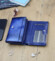Dámska kožená peňaženka modrá - Gregorio Malvinia
