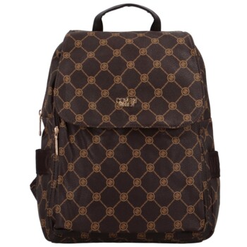 Dámsky mestský batoh tmavohnedý - Coveri Valeria