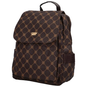 Dámsky mestský batoh tmavohnedý - Coveri Valeria