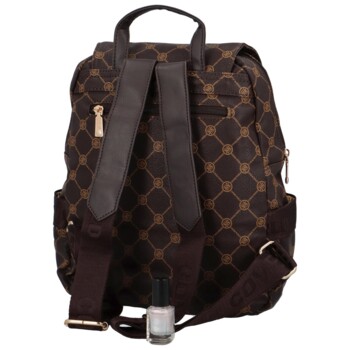 Dámsky mestský batoh tmavohnedý - Coveri Valeria