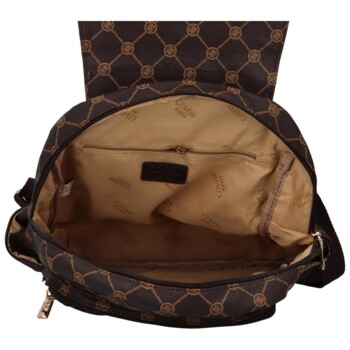 Dámsky mestský batoh tmavohnedý - Coveri Valeria