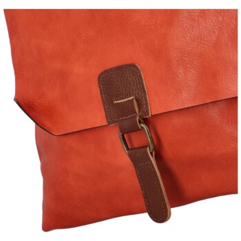 Dámsky kabelko-batôžtek oranžový - Coveri Belinda