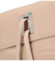 Dámska kožená crossbody kabelka svetloružová - ItalY Porta