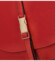 Dámska kožená crossbody kabelka červená - ItalY Neul