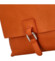 Dámsky kožený batôžtek/kabelka oranžový - Delami Vera Pelle Francesco
