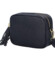 Dámska kožená crossbody kabelka tmavomodrá -  ItalY Kriane G