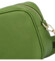 Dámska kožená crossbody kabelka svetlozelená -  ItalY Kriane G