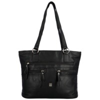 Dámska kabelka cez rameno čierna - Firenze Petrina