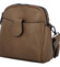 Dámska crossbody kabelka/taška zemitá hnedá - Paolo bags Sarah
