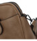 Dámska crossbody kabelka/taška zemitá hnedá - Paolo bags Sarah