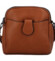 Dámska crossbody kabelka/taška hnedá - Paolo bags Sarah