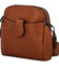 Dámska crossbody kabelka/taška hnedá - Paolo bags Sarah