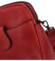 Dámska crossbody kabelka/taška červená - Paolo bags Sarah