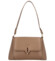 Dámska crossbody kabelka taupe - David Jones Felecia