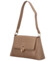 Dámska crossbody kabelka taupe - David Jones Felecia