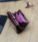 Dámska kožená peňaženka fialová - Gregorio Samuela