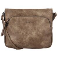 Dámska crossbody kabelka khaki - Romina & Co Bags Mariana