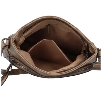 Dámska crossbody kabelka khaki - Romina & Co Bags Mariana