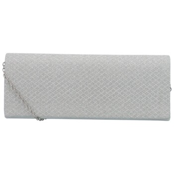 Dámska listová kabelka strieborná - MOON Malissa