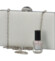 Elegantná dámska listová kabelka biela - MOON Coletta