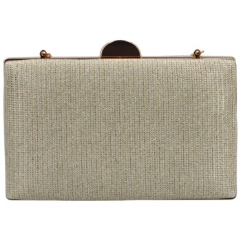 Elegantná dámska listová kabelka zlatá - MOON Coletta