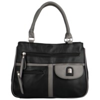 Dámska kabelka do ruky čierno/sivá - Firenze Aryana Teea