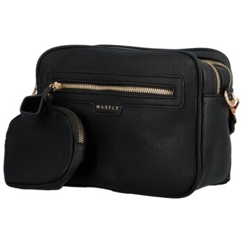 Dámska crossbody kabelka čierna - MaxFly Ghassa