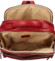 Dámsky kožený batoh červený - Katana Anabell