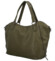 Dámska kabelka na rameno khaki - Paolo bags Wahidas