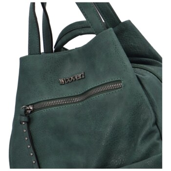 Dámsky kabelko-batôžtek zelený - Coveri Jacinta