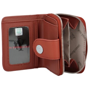 Dámska peňaženka tehlovo červená - Coveri Maeve