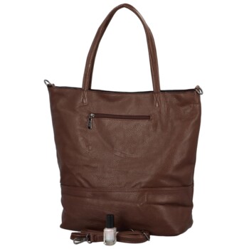 Veľká dámska kabelka coffee - Coveri Milly