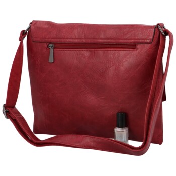 Dámska crossbody kabelka/taška červená - Coveri Asmare