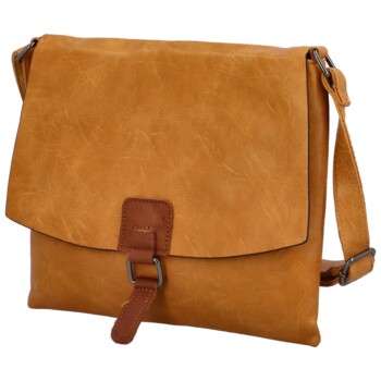 Dámska crossbody kabelka/taška žltá - Coveri Asmare