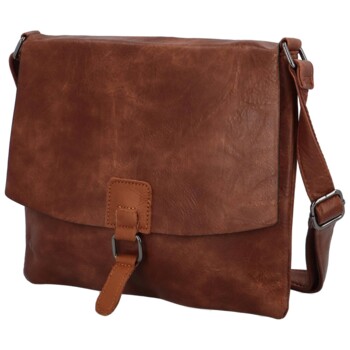 Dámska crossbody kabelka/taška tmavo hnedá - Coveri Asmare