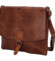 Dámska crossbody kabelka/taška tmavo hnedá - Coveri Asmare