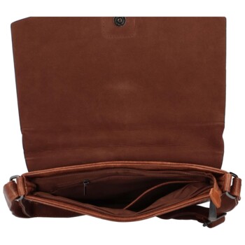 Dámska crossbody kabelka/taška tmavo hnedá - Coveri Asmare