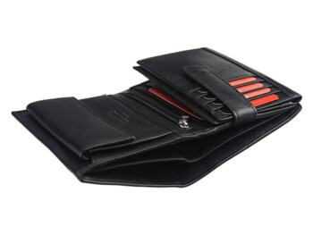 Pánska kožená peňaženka čierna - Pierre Cardin Arnold