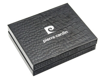 Pánska kožená peňaženka čierna - Pierre Cardin Arnold