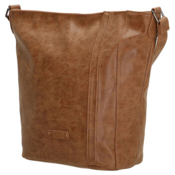 Dámska crossbody taška camel - Enrico Benetti Leizel