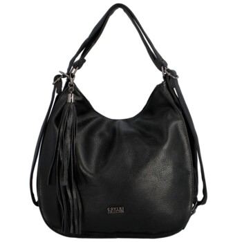 Dámsky kabelko/batoh čierny - Coveri Teagan