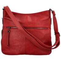 Dámska kabelka cez rameno červená - Romina & Co Bags Fallon
