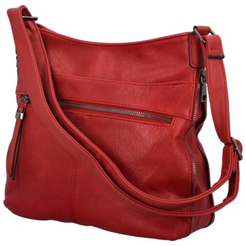 Dámska kabelka cez rameno červená - Romina & Co Bags Fallon