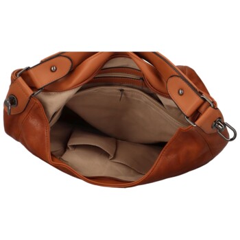 Dámska kabelka cez rameno hnedá - Romina & Co Bags Sloane