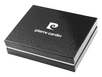 Pánska kožená peňaženka čierna - Pierre Cardin Kiril