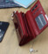 Dámska kožená peňaženka červená - Gregorio Margarita