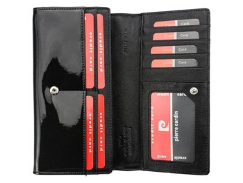 Dámska kožená peňaženka modrá - Pierre Cardin Rabea